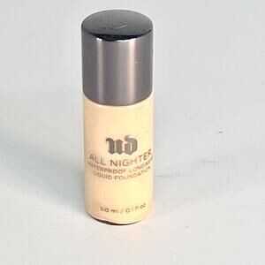 Urban Decay All Nighter Foundation #5 Longwear Waterproof Travel 1 fl oz 5ml New